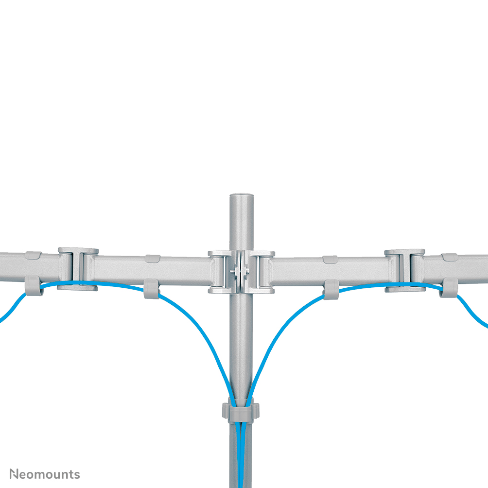 Neomounts NM-D135DSILVER Support d'écran à fixer 10-27"
